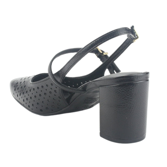Zapato Via Marte Mujer 153-007-01 Negro Casual Tacones Altos Via Marte