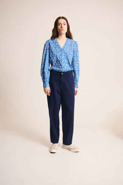 Zara Blouse (Turkish Sea)
