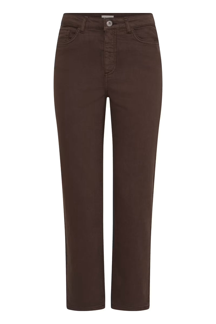 Ziggy Straight Leg Jeans (Coffee Bean)