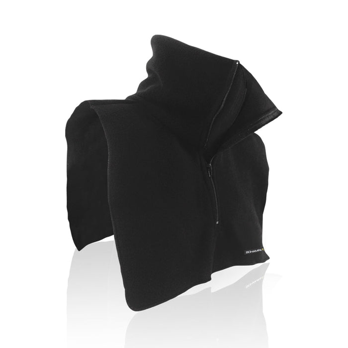 Zip 'D' Zip: Our Double Layer Fleece NeckGaiter with Extended Chest and Back panel helps retain warmth and works great under
