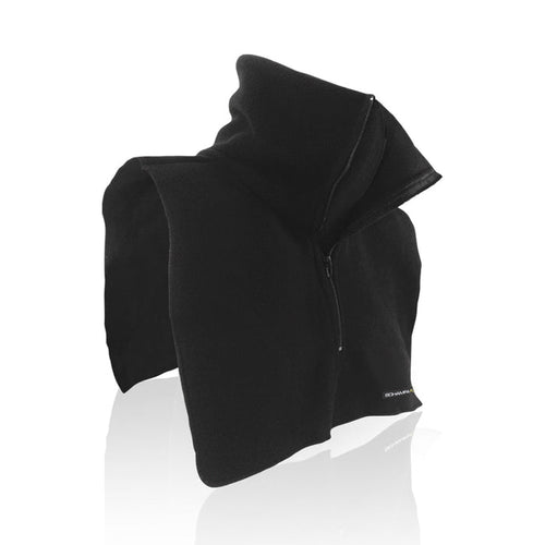 Zip 'D' Zip: Our Double Layer Fleece NeckGaiter with Extended Chest and Back panel helps retain warmth and works great under