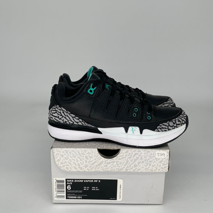 NIKE ZOOM VAPOR AJ3 ATMOS JADE SIZE 6 709998-031