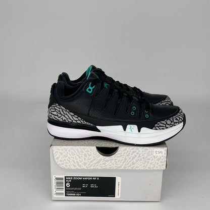 NIKE ZOOM VAPOR AJ3 ATMOS JADE SIZE 6 709998-031