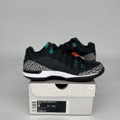NIKE ZOOM VAPOR AJ3 ATMOS JADE SIZE 6 709998-031